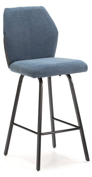 Modrá Barová stolička Bei 43 × 52,5 × 97/65 cm MARCKERIC