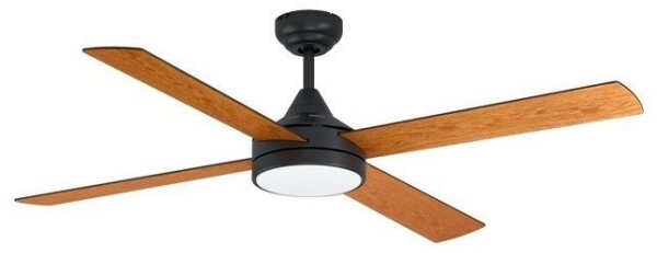 Eglo 35085 - LED Stmievateľný stropný ventilátor TRINIDAD LED/20W/230V + DO čierna