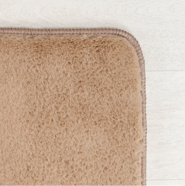 Ayyildiz , Kusový koberec Joy 1400 beige kruh, 80x80 (priemer) kruh, béžová, chodba / predsieň