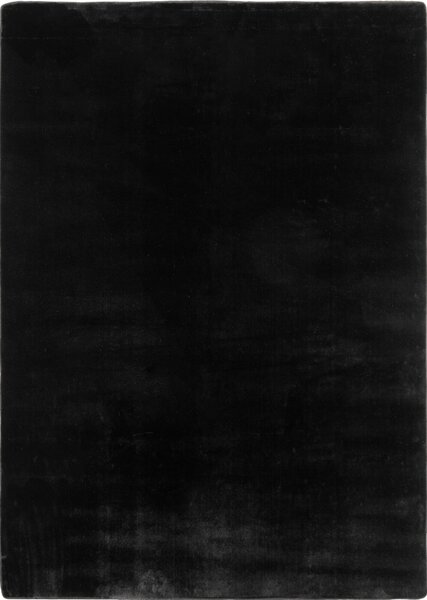 Ayyildiz, Kusový koberec Joy 1400 black, 60x100, čierna, chodba / predsieň
