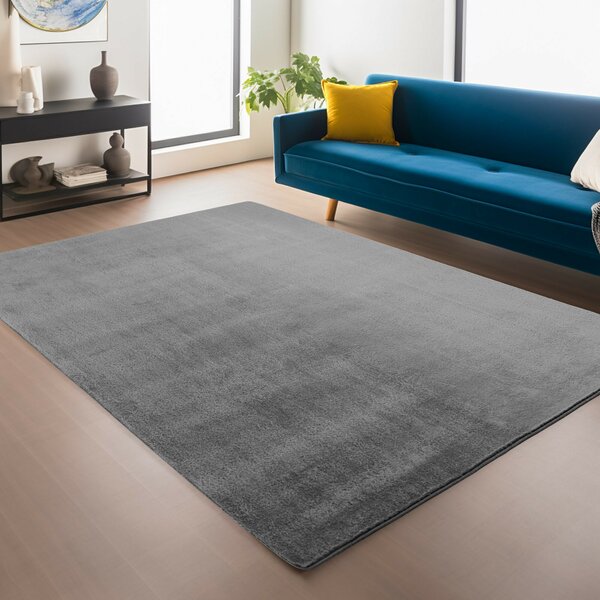 Ayyildiz, Kusový koberec Joy 1400 grey, 60x100, šedá, chodba / predsieň
