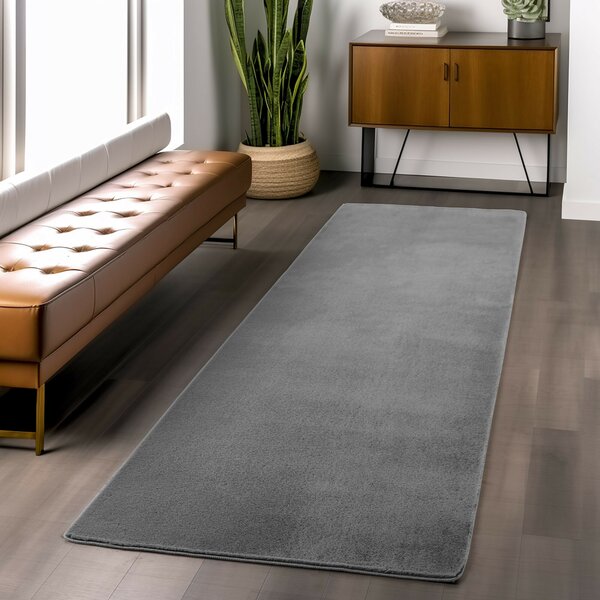 Ayyildiz, Kusový koberec Joy 1400 grey, 60x100, šedá, chodba / predsieň