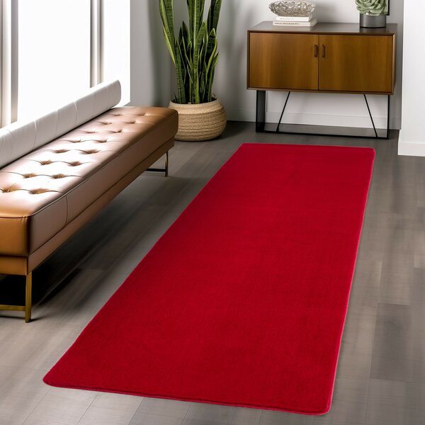 Ayyildiz , Kusový koberec Joy 1400 red, 60x100, červená, chodba / predsieň