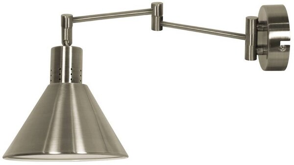 Candellux Copenhagen nástenná lampa 1x40 W saténová 21-41753