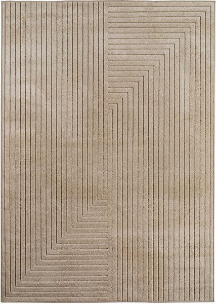 Ayyildiz , Kusový koberec Nova 1202 beige - na von aj na doma, 80x150, béžová, chodba / predsieň
