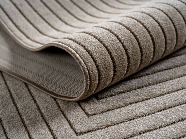 Ayyildiz , Kusový koberec Nova 1202 beige - na von aj na doma, 80x150, béžová, chodba / predsieň