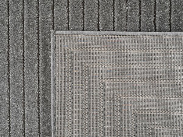 Ayyildiz , Kusový koberec Nova 1202 silver - na von aj na doma, 80x150, šedá, chodba / predsieň