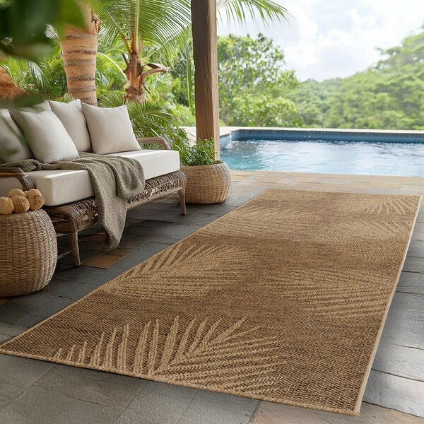 Ayyildiz, Behúň Timber 1403 brown - na von aj na doma, 80x250, hnedá, chodba / predsieň