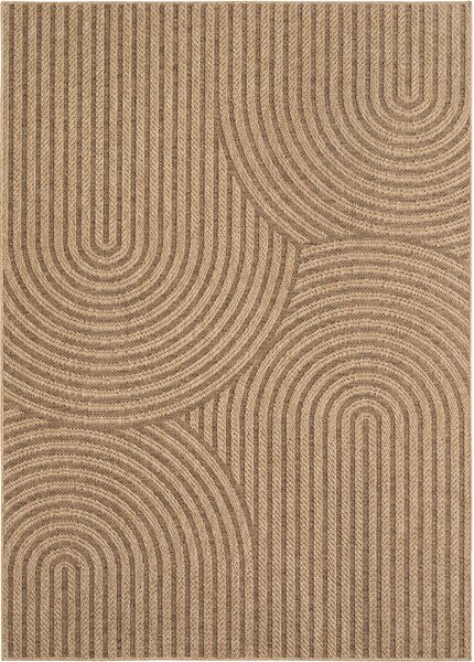 Ayyildiz , Kusový koberec Timber 1401 beige - na von aj na doma, 80x150, béžová, chodba / predsieň
