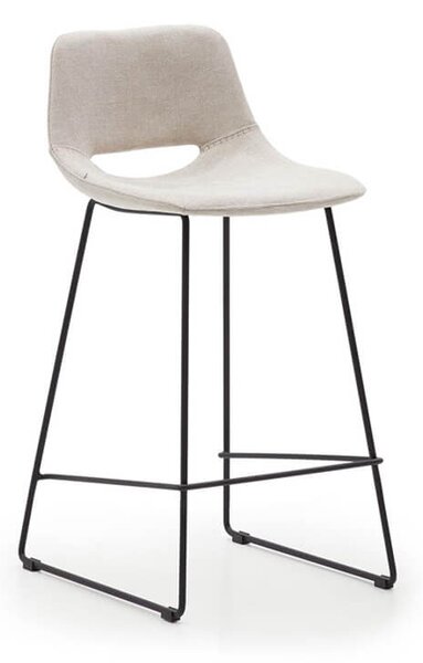 MUZZA Barová stolička mira 65 cm biela