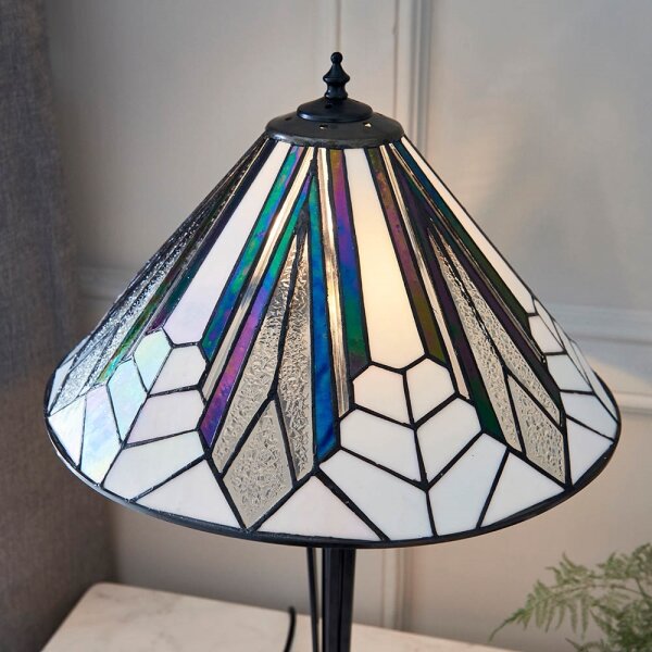 Endon 63939 - Stolná lampa Tiffany ASTORIA 2xE27/60W/230V pr. 40 cm