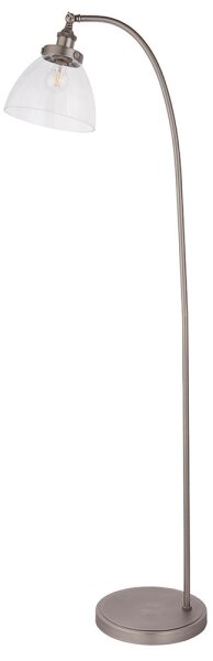 Endon 91741 - Stojacia lampa HANSEN 1xE27/40W/230V matný chróm