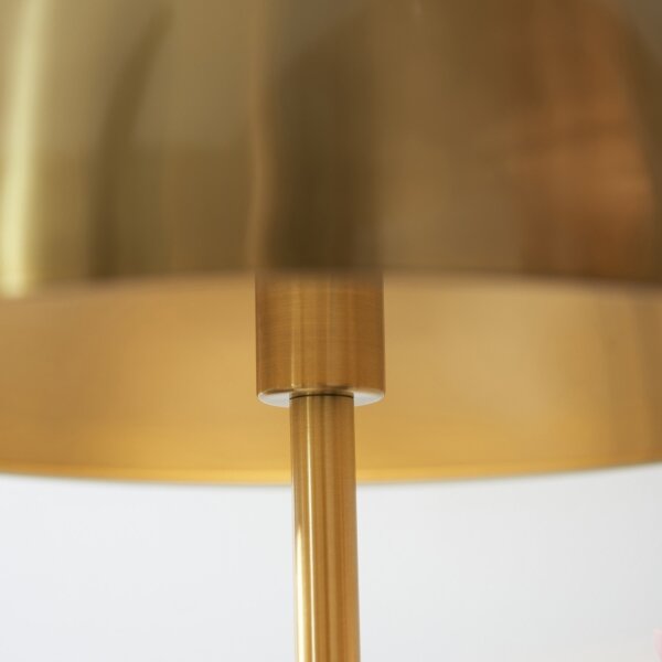 Endon 114210 - Stolná lampa BERTOIA 1xE14/7W/230V mosadz