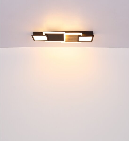 Globo 67279-30 - LED stropné svietidlo CAROLINE LED/30W/230V béžová/čierna