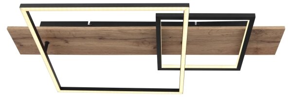 Globo 67289D1 - LED Stropné svietidlo VANNI LED/24W/230V hnedá/čierna