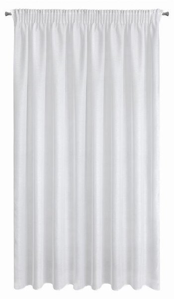 Biela záclona na páske REBECCA 350x250 cm
