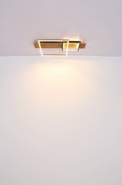Globo 67289D1 - LED Stropné svietidlo VANNI LED/24W/230V hnedá/čierna