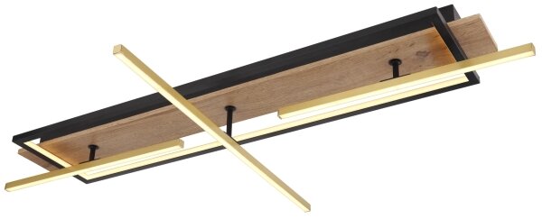 Globo 67296D2 - LED stropné svietidlo BEATRIX LED/48W/230V hnedé