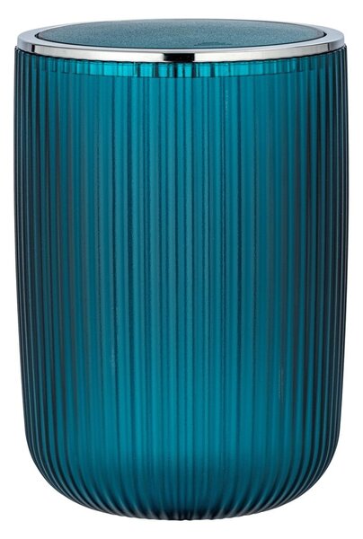 Petrolejovozelený odpadkový kôš Wenko Acropoli, 5,5 l