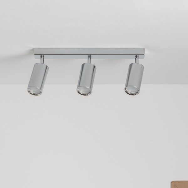 Brilagi - Kúpeľňové bodové svietidlo SELE 3xGU10/30W/230V IP44 lesklý chróm