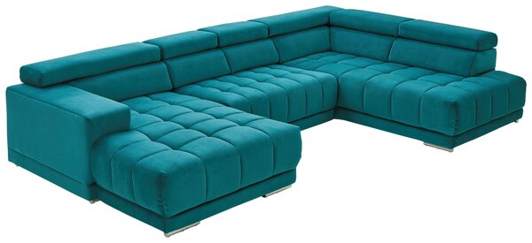 SEDACIA SÚPRAVA, textil, petrolejová Beldomo Speed - Sedačky