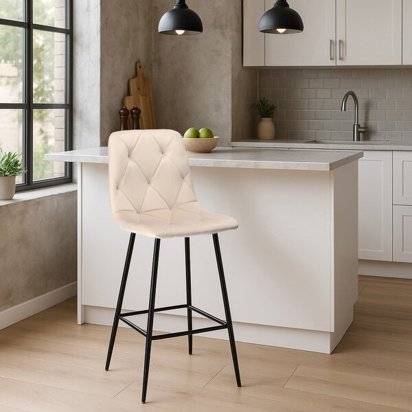 TZB Barová stolička KINGSTON béžová