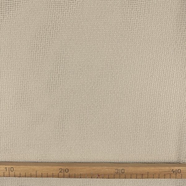 Metráž Záclonová látka so sieťovanou štruktúrou v. 300 cm - Béžová svetlá