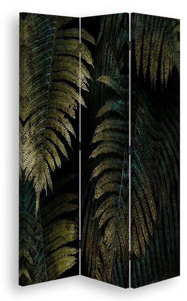 Paraván Leaf in the Dark Rozmery: 180 x 170 cm, Prevedenie: Klasický paraván