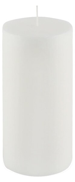 Biela sviečka Ego Dekor Cylinder Pure, doba horenia 123 h