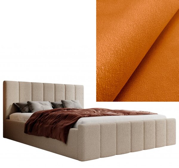 MD Čalúnená posteľ FLAVIO 140x200 výber z farieb MANILA_31