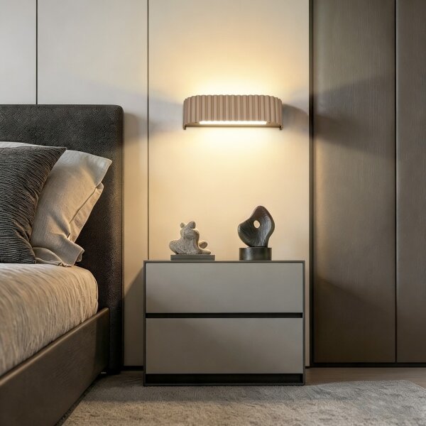 Brilagi - LED nástenné svietidlo FALCON MODERN LED/10W/230V 30 cm 3000/4500/6000K béžová