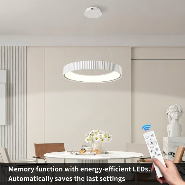 Brilagi - LED stmievateľný luster FALCON MODERN LED/54W/230V pr. 60 cm biela + DO