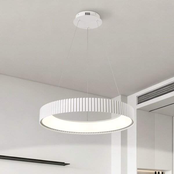 Brilagi - LED stmievateľný luster FALCON MODERN LED/54W/230V pr. 60 cm biela + DO