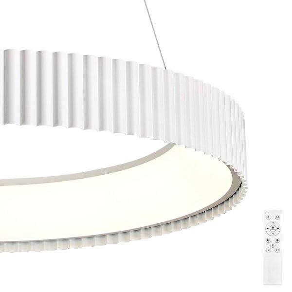 Brilagi - LED stmievateľný luster FALCON MODERN LED/54W/230V pr. 60 cm biela + DO