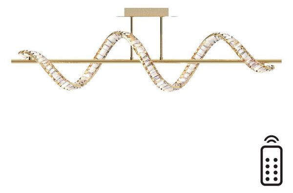 Zuma Line Zuma Line MX3170-1-3GT - LED Luster na tyči ATHESA LED/24,5W/230V 3000-6000K + DO ZL0432 + záruka 3 roky zadarmo