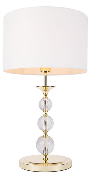 Zuma Line RLT93163-1GW - Stolná lampa REA 1xE27/60W/230V biela