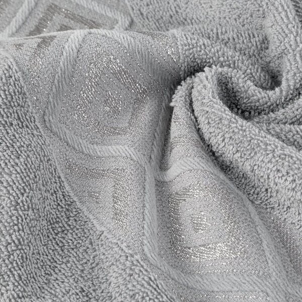 Eurofirany Bavlnený uterák Azari 50x90 cm sivý