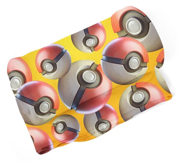 Sablio Deka Pokemon ball Pattern - 150x120 cm