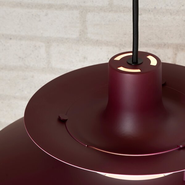 LOUIS POULSEN Závesná lampa PH 5, Monochrome oyster grey