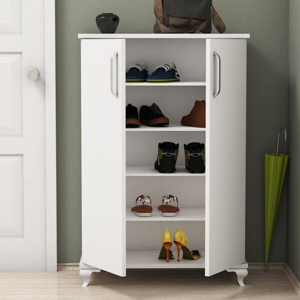 Kalune Design Botník ASTA 100 cm biely