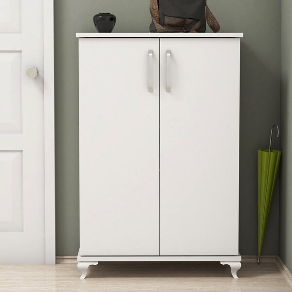 Kalune Design Botník ASTA 100 cm biely