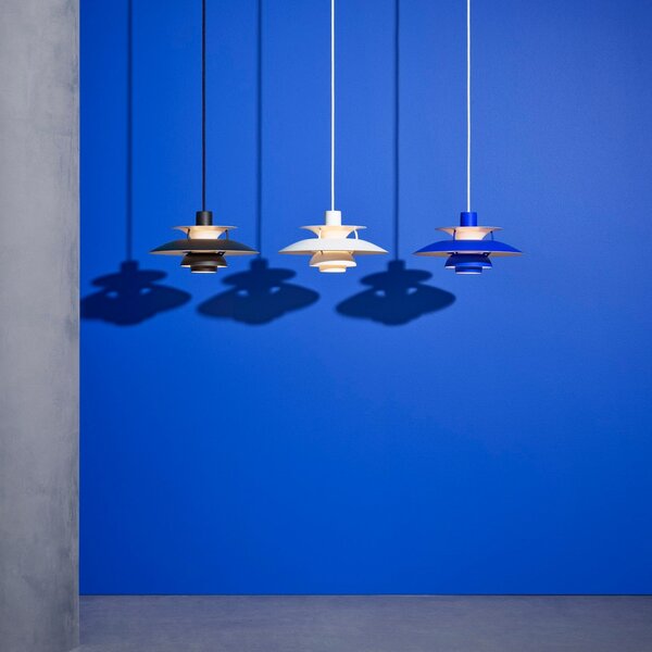 LOUIS POULSEN Závesná lampa PH 5 Mini, White modern