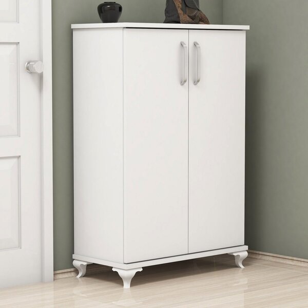 Kalune Design Botník ASTA 100 cm biely