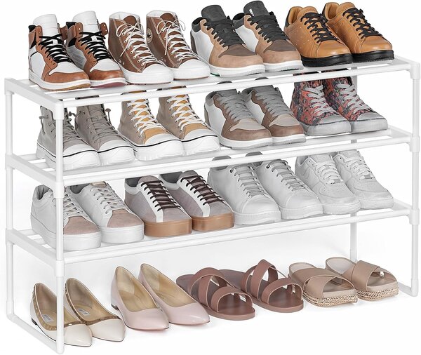 SONGMICS Botník Clarna 92 cm biely
