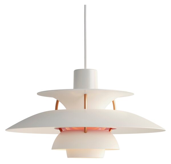 LOUIS POULSEN Závesná lampa PH 5 Mini, White modern