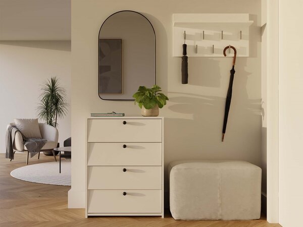 TP Living Botník LOKA 66 cm biely