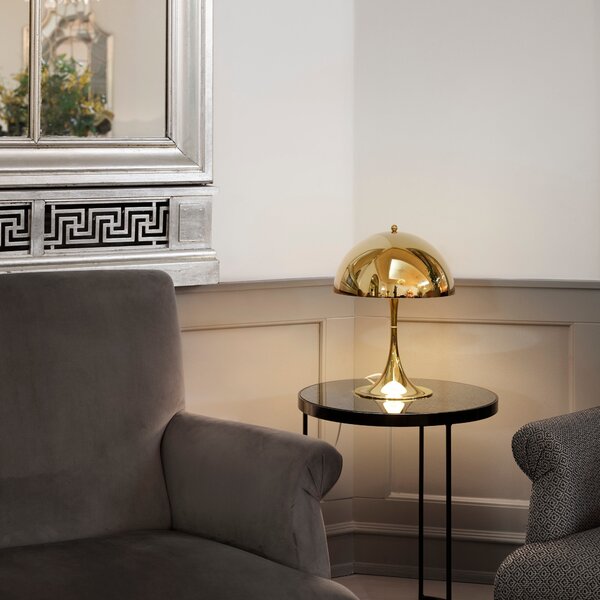 Stolná lampa Panthella 320, Opal beige – Louis Poulsen