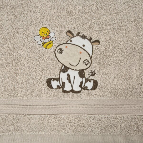 DETSKÝ BAVLNENÝ UTERÁK BABY67 50X90 CM BÉŹOVÁ