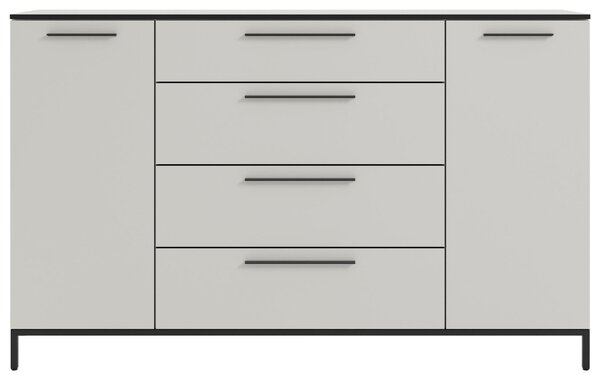 ŠIROKÁ KOMODA, biela, 180/111/40 cm - Online Only drobný nábytok, Online Only