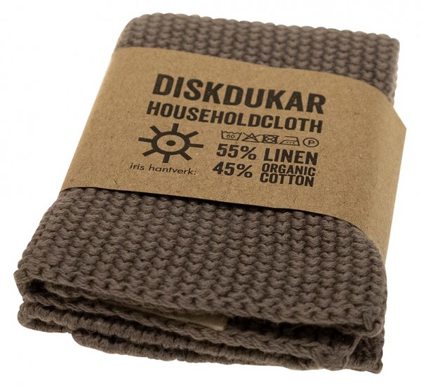Iris Hantverk Utierka Diskdukar 25x23, hnedá mole